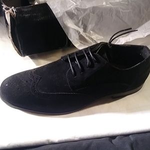 Boohoo Man black shoes sz 10